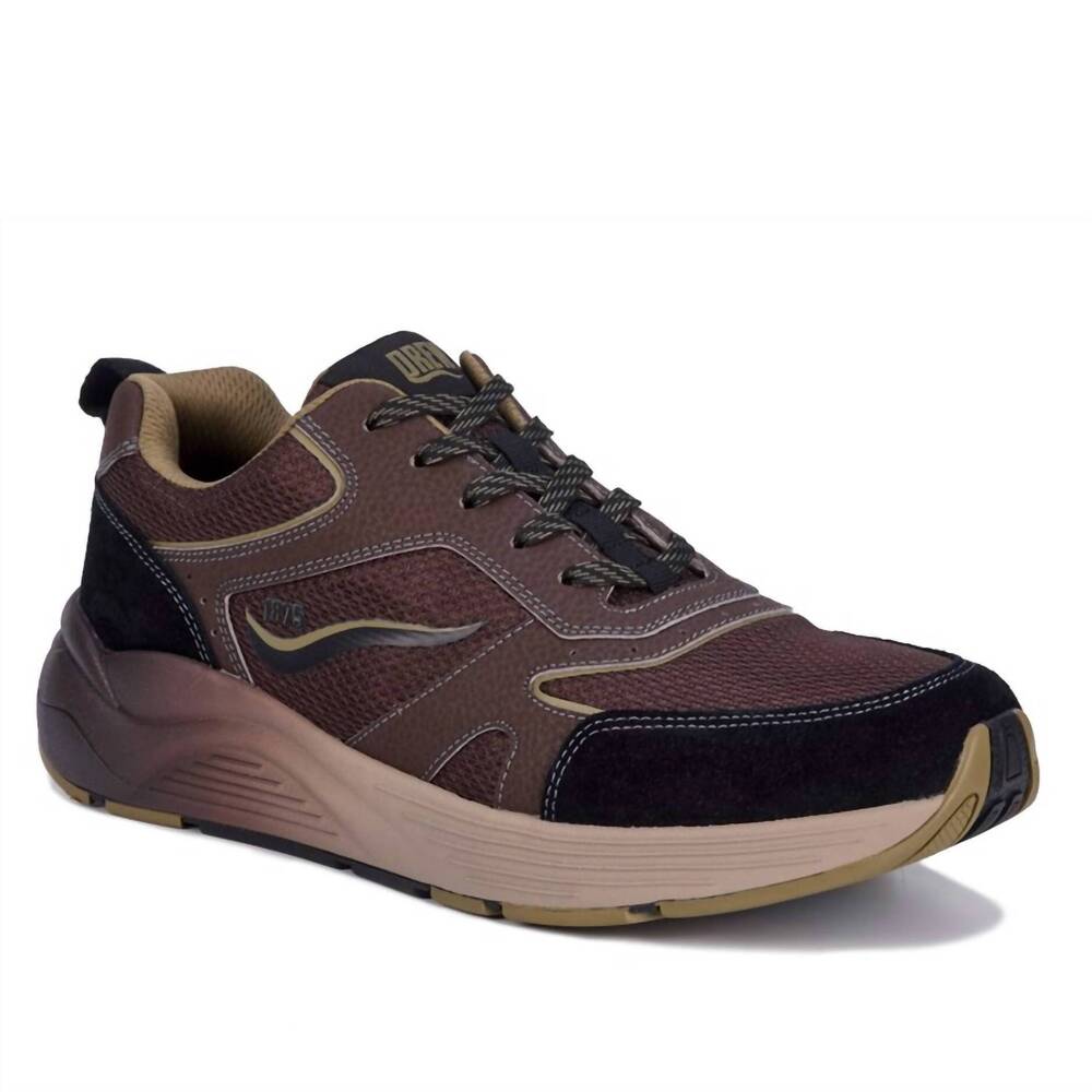 NEW DREW men's marvel athletic shoes in brown